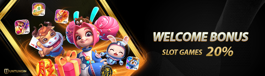 WELCOME BONUS SLOT GAMES 20%